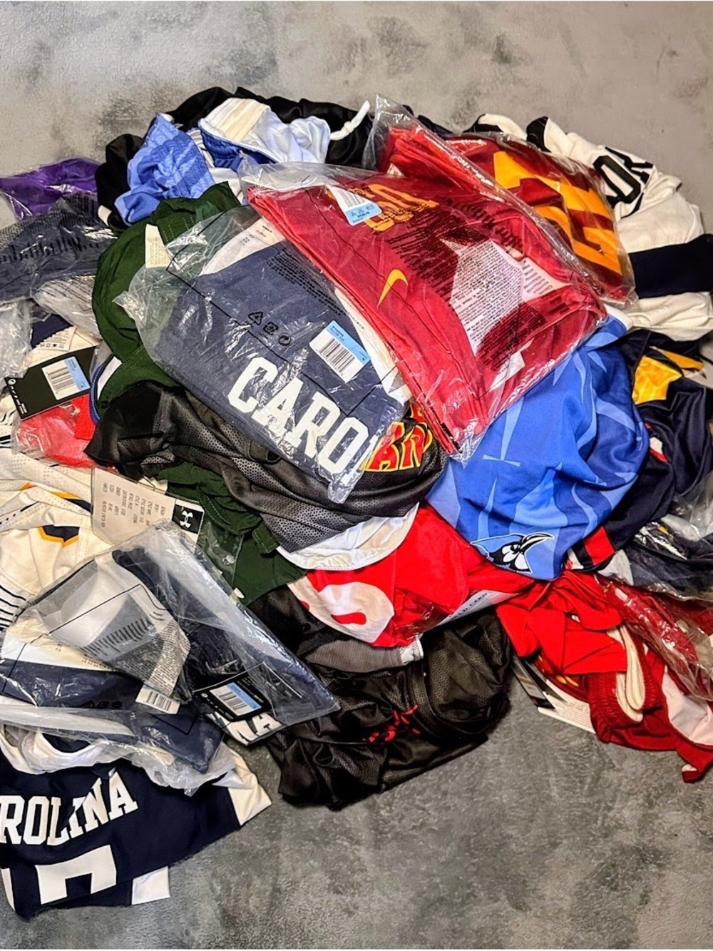 Assorted Athletic women’s college Jerseys and Team Apparel - Multi Color